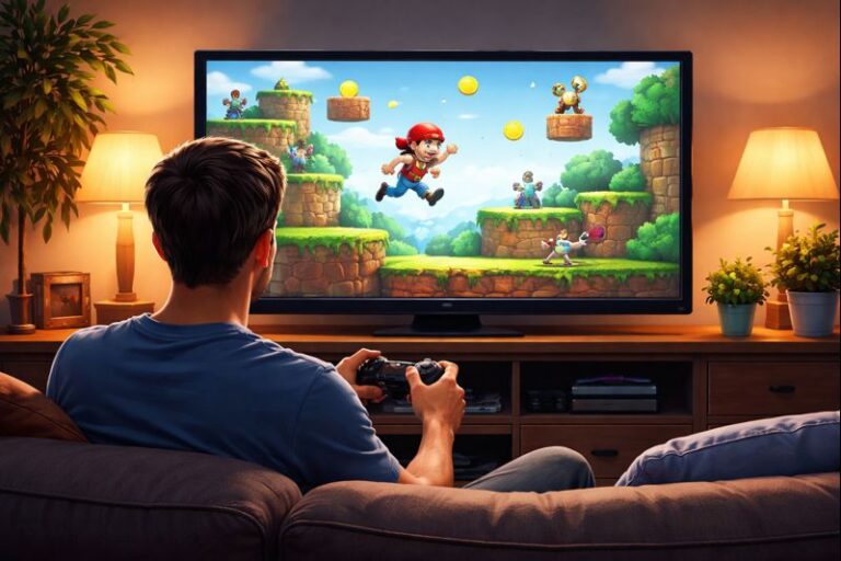 Gamer representing Patanjali Yoga Sutras Mind Hacking concept